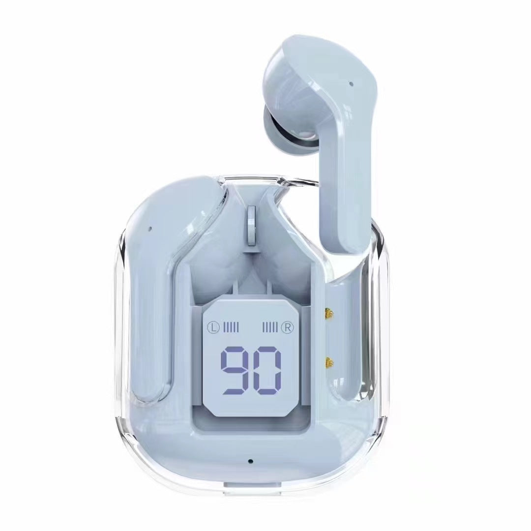Mini Transparent Wireless Bluetooth Headset with ENC Noise Reduction