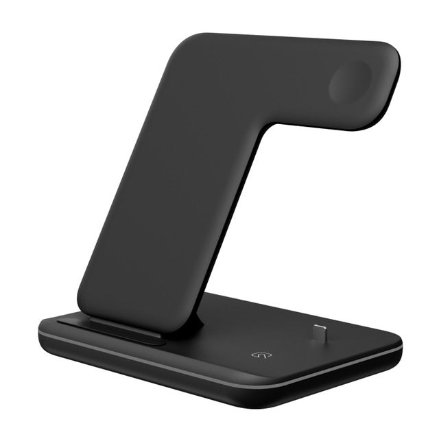 3-in-1 Wireless Charger Stand for Phone, Watch & Earphones