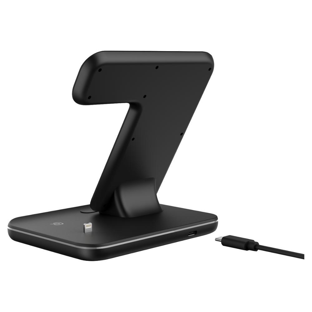 3-in-1 Wireless Charger Stand for Phone, Watch & Earphones