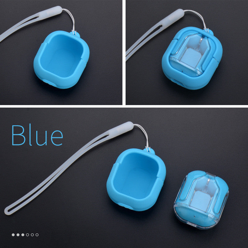 Mini Transparent Wireless Bluetooth Headset with ENC Noise Reduction