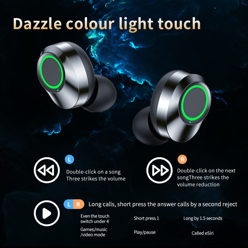 YD03 Wireless Bluetooth TWS Headset with Smart Digital Display