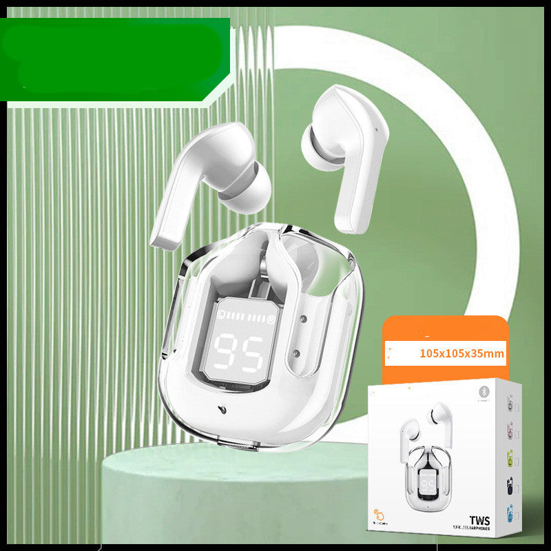 Mini Transparent Wireless Bluetooth Headset with ENC Noise Reduction