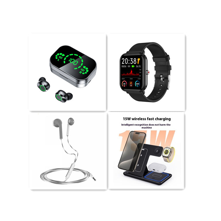 YD03 Wireless Bluetooth TWS Headset with Smart Digital Display