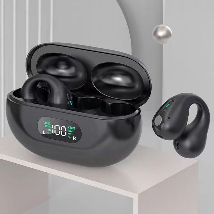 Bone Conduction TWS Bluetooth 5.3 Earbuds with Touch Control